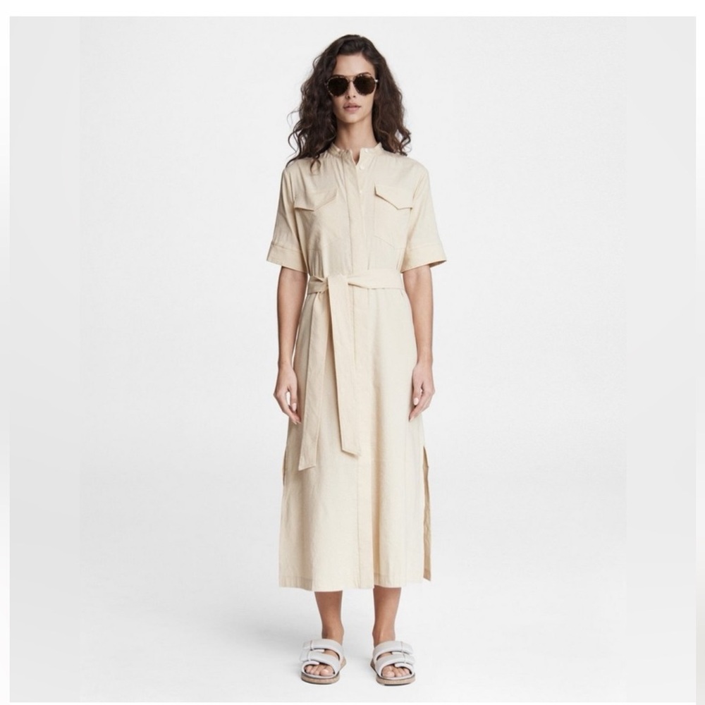 Rag & Bone Tan Shirt Dress